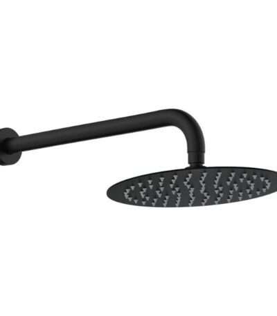 Fienza Kaya Shower Arm Set Matte Black