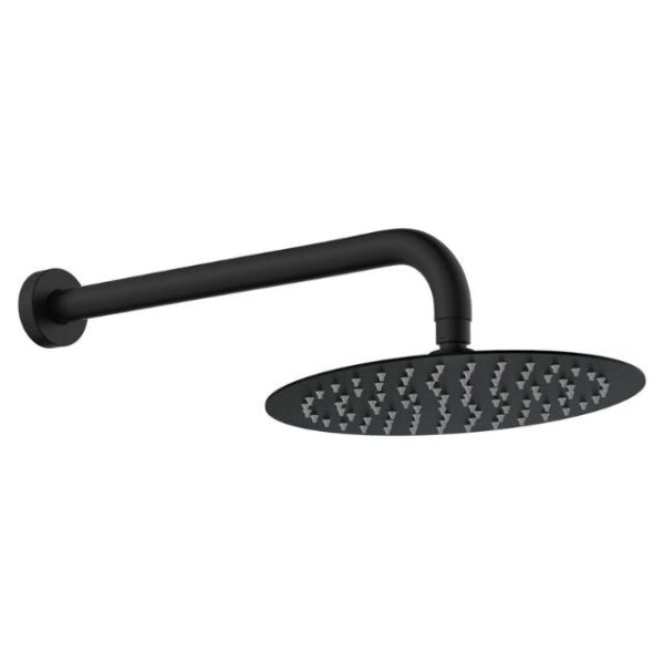 Fienza Kaya Shower Arm Set Matte Black