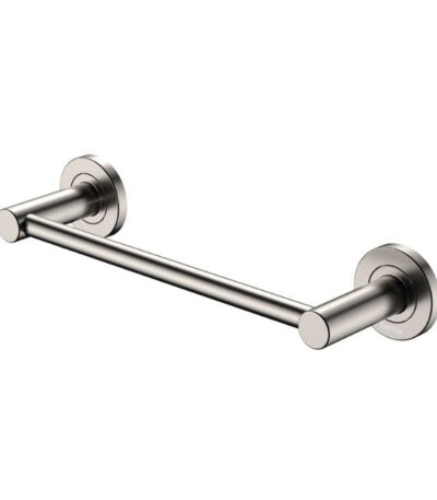Fienza Kaya Single Hand Towel Rail 300mm Brushed Nickel