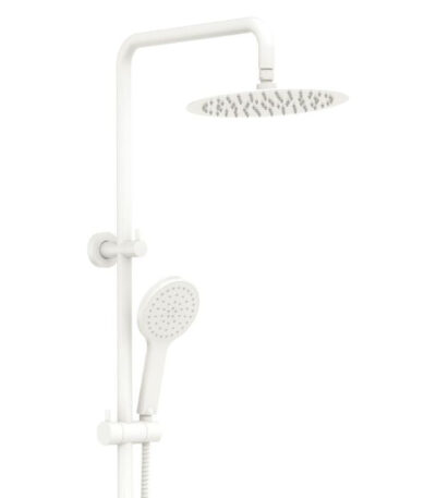 Fienza Kaya Twin Rail Shower Matte White