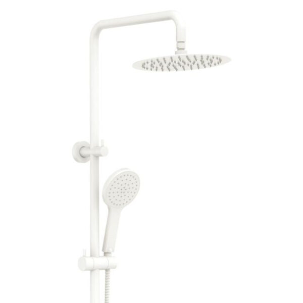 Fienza Kaya Twin Rail Shower Matte White
