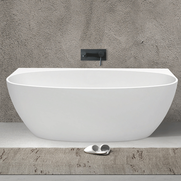 Fienza Keeto Back-to-wall Acrylic Bath 1500mm & 1700mm
