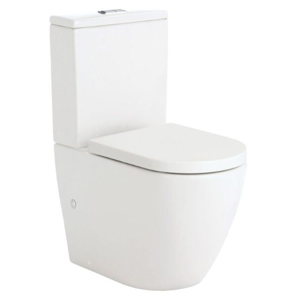 Fienza Koko Tornado Flush Back-to-Wall Toilet Suite GEBERIT Internal - P-Trap