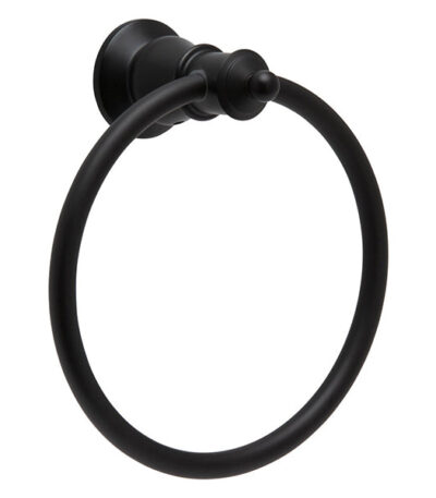 Fienza Lillian Towel Ring - Matte Black