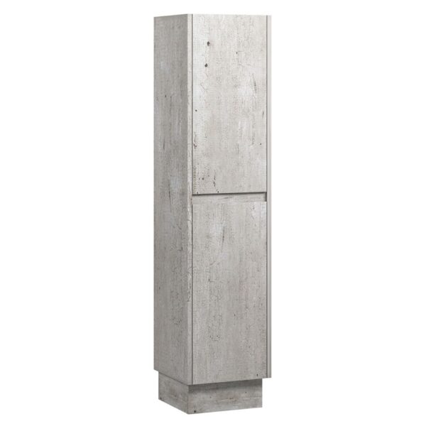 FIENZA TB14XK TALLBOY ON KICKBOARD INDUSTRIAL - Urban Designs Bathroom and Kitchen