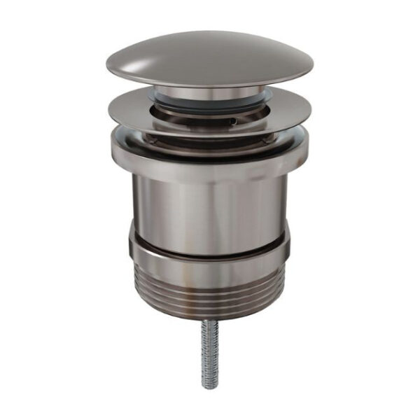 Fienza Universal Pop-Up/Pull-Out Basin Waste Brushed Nickel