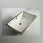 Fine Ceramic Gloss White Undermount | 530x370x180mm | CLA-B106