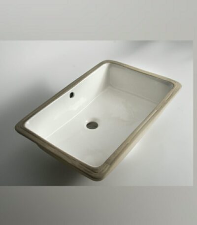 Fine Ceramic Gloss White Undermount | 530x370x180mm | CLA-B106