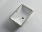 Fine ceramic Gloss White Undermount - CLA-1808B | 465x335x180mm