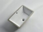 Fine ceramic Gloss White Undermount - CLA-2103 | 530x340x180mm