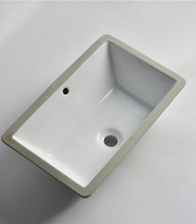 Fine ceramic Gloss White Undermount - CLA-2103 | 530x340x180mm
