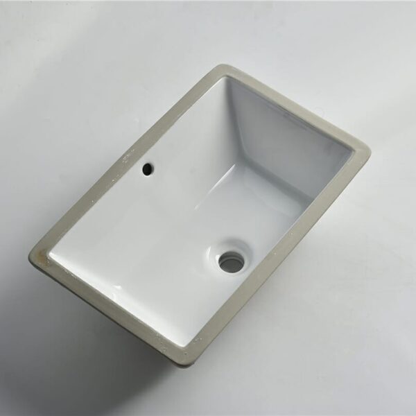 Fine ceramic Gloss White Undermount - CLA-2103 | 530x340x180mm