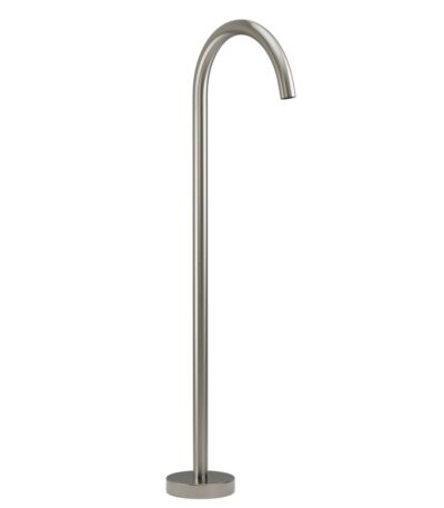 Floor Mounted Bath Filler - Brushed Nickel
