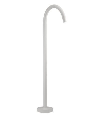 Floor Mounted Bath Filler - White
