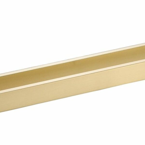 Flores Double Towel Rail 600 mm - Brushed Gold | 55302-600-BG