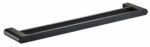 Flores Double Towel Rail 600 mm - Matt Black | 55302-600-MB