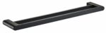 Flores Double Towel Rail 600 mm - Matt Black | 55302-600-MB