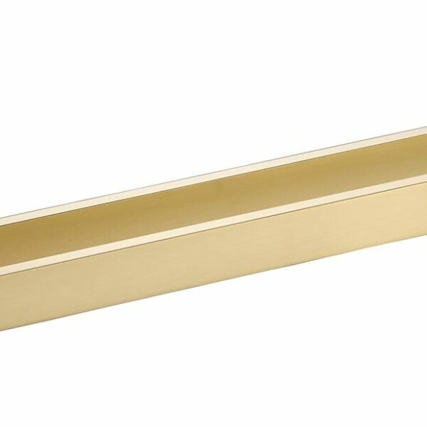 Flores Double Towel Rail 800 mm - Brushed Gold | 55302-800-BG