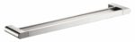 Flores Double Towel Rail 800 mm - Brushed Nickel | 55302-800-BN