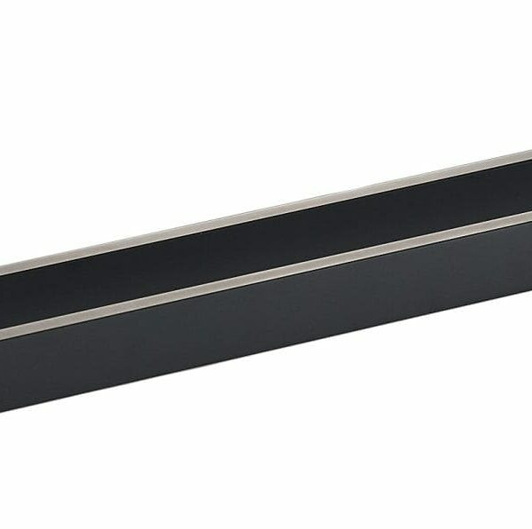 Flores Double Towel Rail 800 mm - Matt Black | 55302-800-MB
