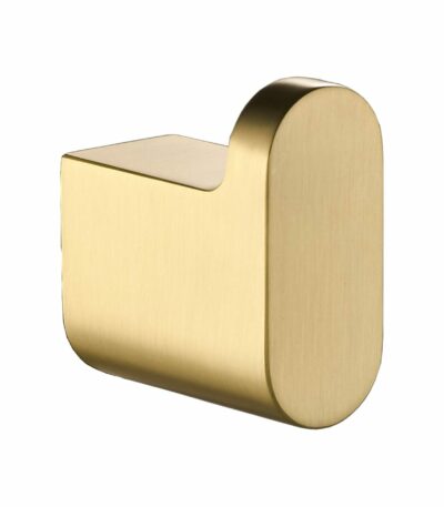 Flores Robe Hook - Brushed Gold | 55306-BG