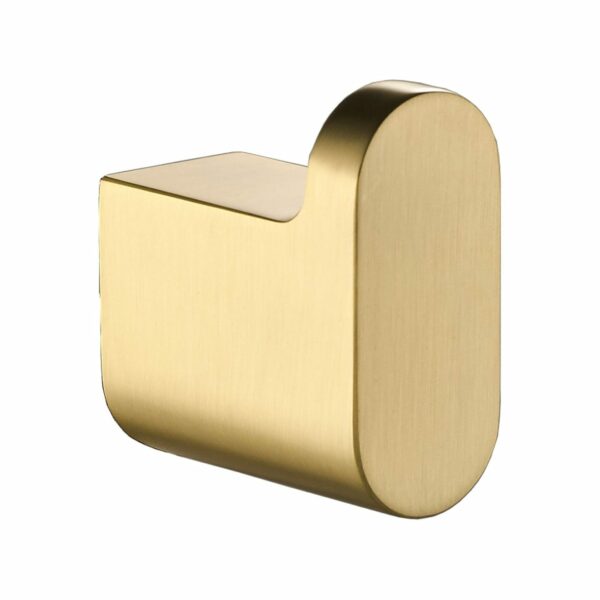 Flores Robe Hook - Brushed Gold | 55306-BG