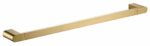 Flores Single Towel Rail 800 mm - Brushed Gold | 55301-800-BG