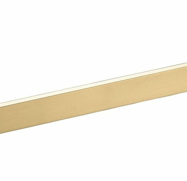 Flores Single Towel Rail 800 mm - Brushed Gold | 55301-800-BG
