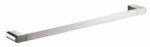 Flores Single Towel Rail 800 mm - Brushed Nickel | 55301-800-BN