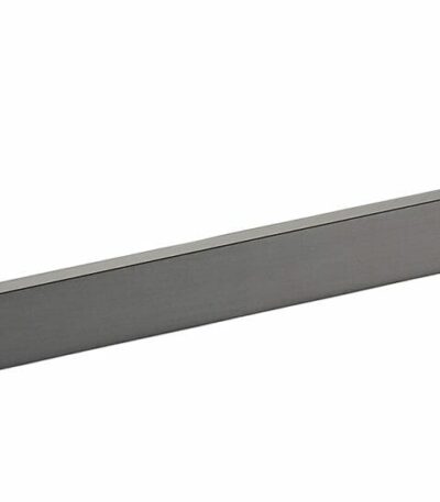 Flores Single Towel Rail 800 mm - Gunmetal | 55301-800-GM