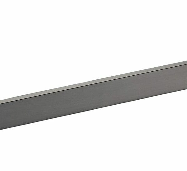 Flores Single Towel Rail 800 mm - Gunmetal | 55301-800-GM