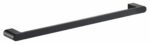 Flores Single Towel Rail 800 mm - Matt Black | 55301-800-MB