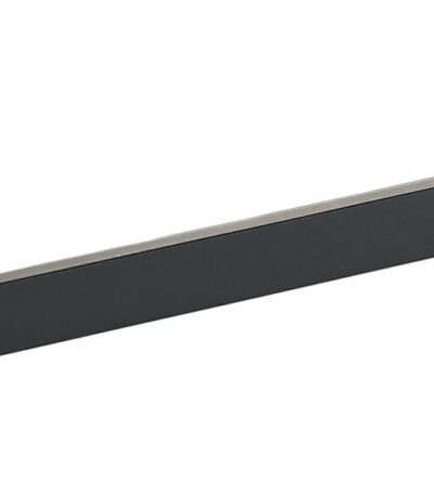 Flores Single Towel Rail 800 mm - Matt Black | 55301-800-MB