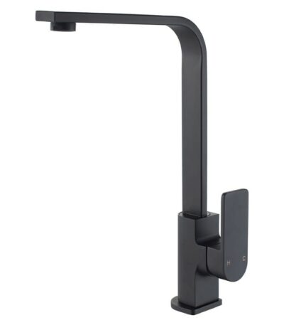 Flores Sink Mixer - Matt Black | HYB135-101MB