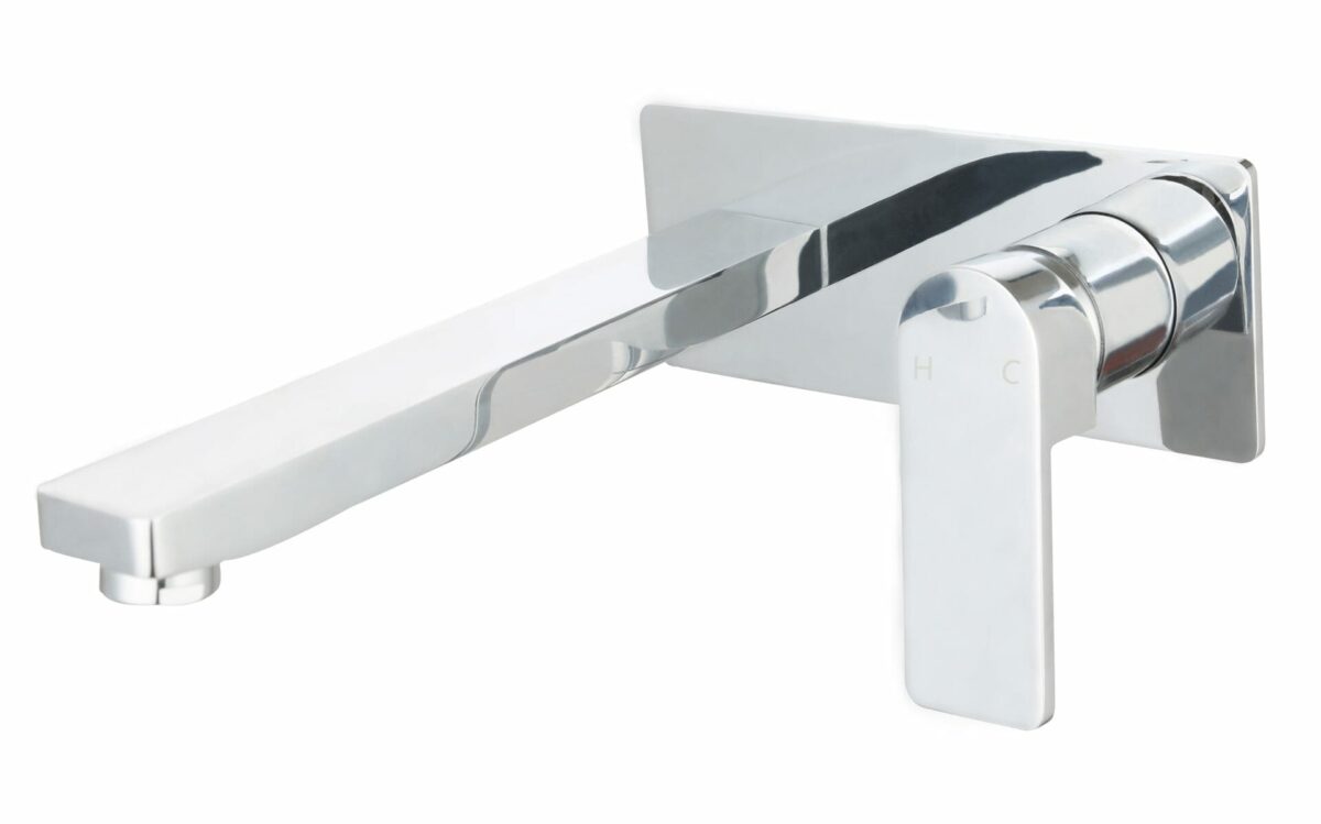 Flores Wall Basin Mixer - Chrome | HYB135-601