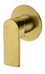 Flores Wall Mixer - Brushed Gold | HYB135-301BG