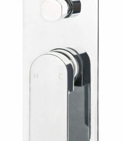 Flores Wall Mixer With Diverter - Chrome | HYB135-501