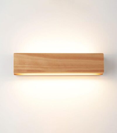 Fluxwood Array Timber Wall Light