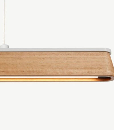 Fluxwood Tenn Up Timber Linear Pendant Light