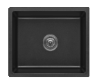 Fomos Sink - 550 x 450mm - Black | Bella Vista - SNK-5545-BLK