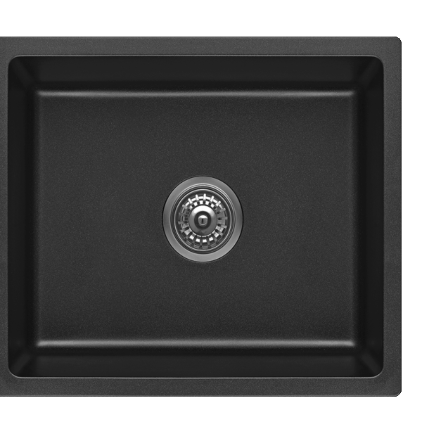 Fomos Sink - 550 x 450mm - Black | Bella Vista - SNK-5545-BLK