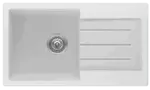 Fomos Sink 770 x 440mm - White | Bella Vista - SNK-7744-D-WHT