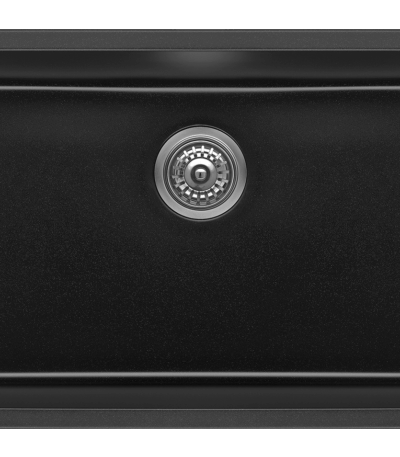 Fomos Sink 790 x 460mm - Single Bowl - Black | Bella Vista - SNK-7946-BLK