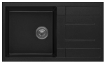Fomos Sink 860 x 500mm - Black | Bella Vista - SNK-8650DN-BLK