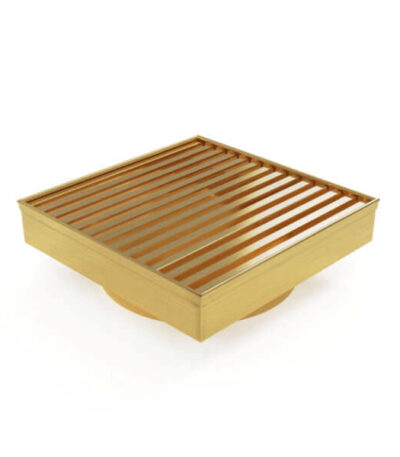 Forme Square Mesh Waste Brushed Gold