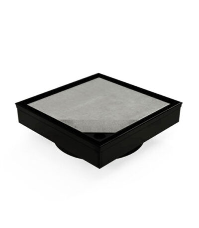 Forme Square Tile Insert Black Satin
