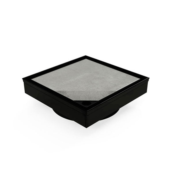 Forme Square Tile Insert Black Satin