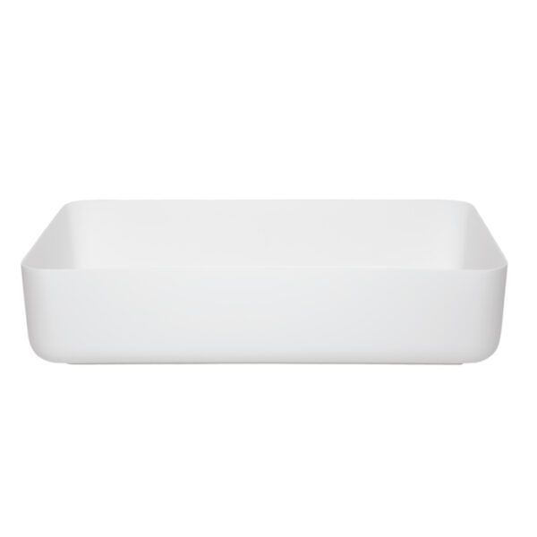 Frankie Basin Sink 600mm – Matte White