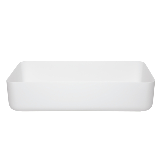 Frankie Basin Sink 600mm – Matte White