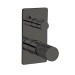 Gabe Gunmetal Grey Wall Diverter Mixer | T709GM
